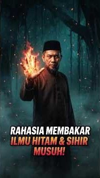 RAHASIA Membakar Ilmu Hitam & Sihir Musuh!