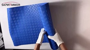 SKARUMMER Swimming Pool Ladder Mat - Protective Pool Ladder Pad Step Mat with Non-Slip Texture, Blue Medium Blue Medium Pool Step Mat, Pool Liner Protection Mat (45 X 60 inch)