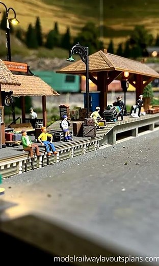 Dans HO scale model railroad #modelrailroad