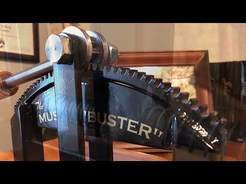 Best Walnut Cracker in the World! The Mustin “Buster”