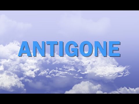 Antigone by Sophocles: an audio adaptation