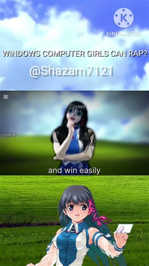 WINDOWS GIRLS CAN RAP! #ostan #xptan #gijinka #anime