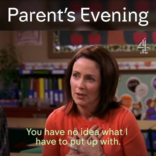 The first rule of parent’s evening: Don’t let them know you’re crazy. #EverybodyLovesRaymond | Channel 4
