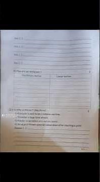 class 6th second semester exam genaral science question paper | General science paper