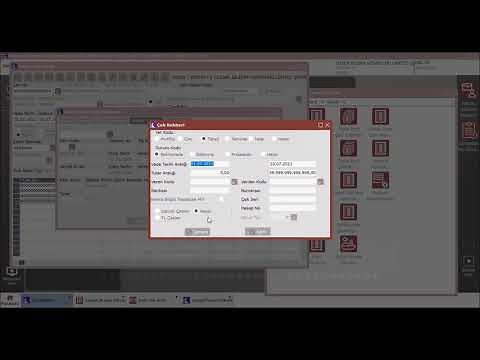 Logo Netsiste Çek/Senet İade Dekontu ve Portföyden Çek İadesi İşlemi