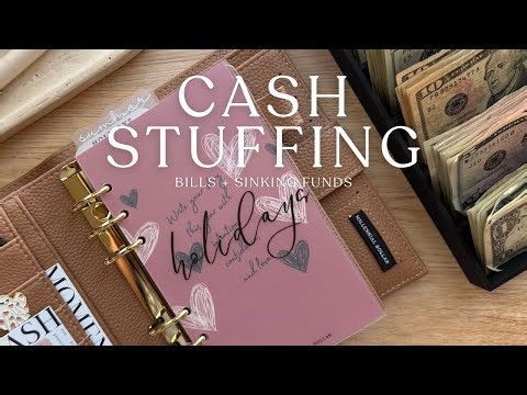 Cash Envelope Stuffing // $1453 Into Bills + Sinking Funds // Noº2