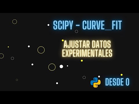 curve_fit - Ajustar Datos Experimentales con Python - scipy