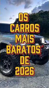 The 4 Cheapest Cars in Brazil in 2026 - Is it Worth Buying?!