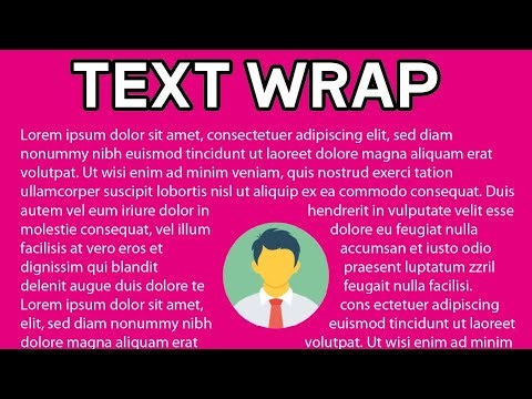 How to Text Wrap in Illustrator | illustrator me text wrap kaise kare