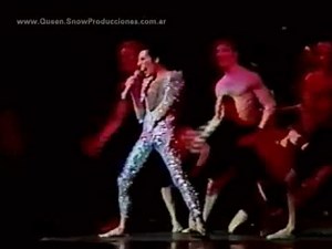 Freddie Mercury live performance with the Royal Ballet Bohemian Rhapsody at London Coliseum 07/10/79