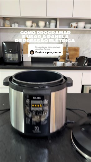 Como Usar a Panela de Pressão Elétrica da Electrolux