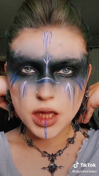 Sagittarius Viking Makeup Tutorial