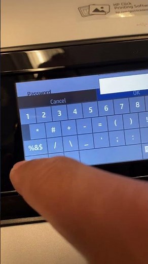 HP DesignJet and Pagewide Reset Password (New UI)