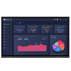 [Hot Item] Android X86 Dual OS Multimedia Touch Screen 4K Classroom Writing Tablet Smart Interactive White Board