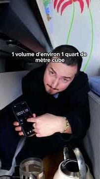 Défi du jour : préparer un café piston dans un espace d'1/4 de m3