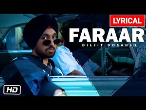 Faraar Lyric Video | Diljit Dosanjh | G.O.A.T. | Latest Punjabi Song 2020