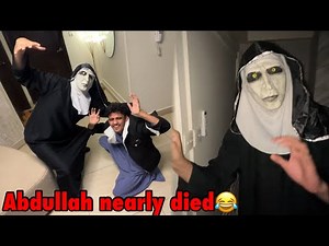Abdullah ke sath khatarnak horror prank kardiya🤯 | full planing ke sath😂