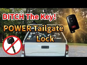 Tacoma 3rd Gen OEM Power Tailgate Lock Install [2016-2023]