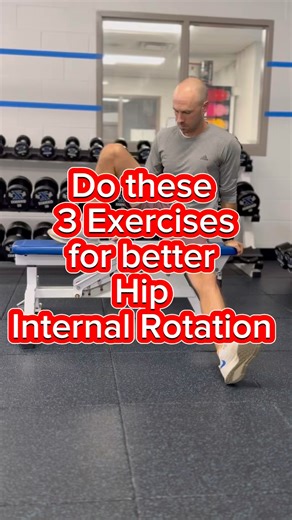 3 Exercises for better Hip Rotation in Golf #golffitness #golfmobility
