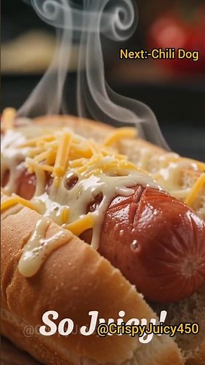 The Juiciest Restaurant-Style Hot Dog You'll Ever Make! 🌭🤤 #Shorts # #hotdog #recipe #usa #uk