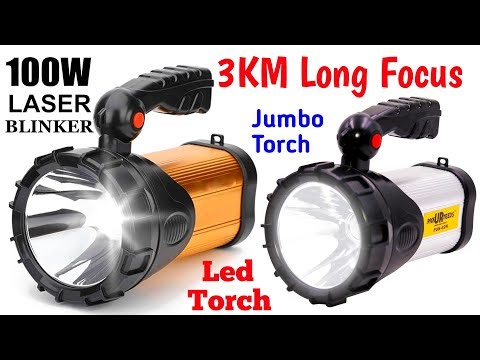 Torch that focuses up to a distance of 3000 meters | world brightest torch | best torch light🔥202...
