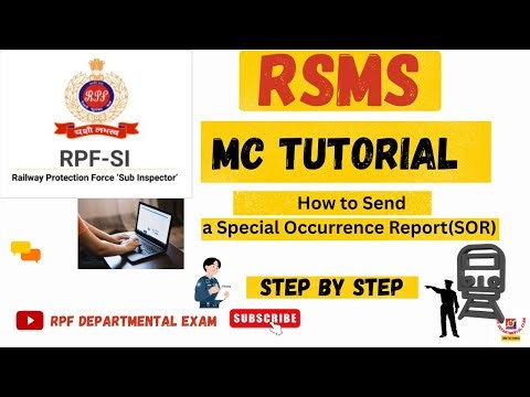 RSMS: How to send a SOR in MC module of RSMS
