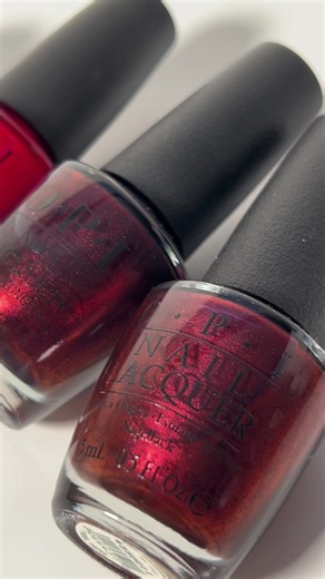 Let’s compare shades from @OPI’s new for fall Most Requested collection with their original vintage counterparts! These new classics are now available @Ulta Beauty! #ad #OPIMostRequested #OPIpartner #nailinspo #nostalgia