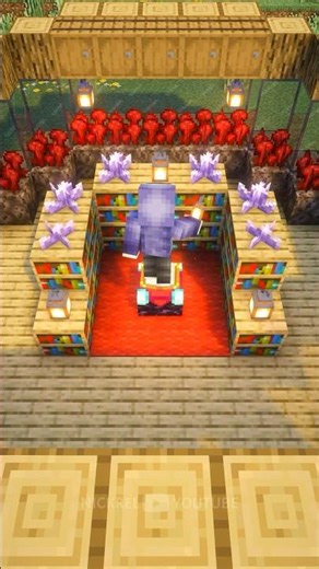 Minecraft Enchanting Room #minecraft
