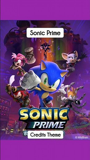 Credits Theme - Sonic Prime | YouTube Shorts 🎶