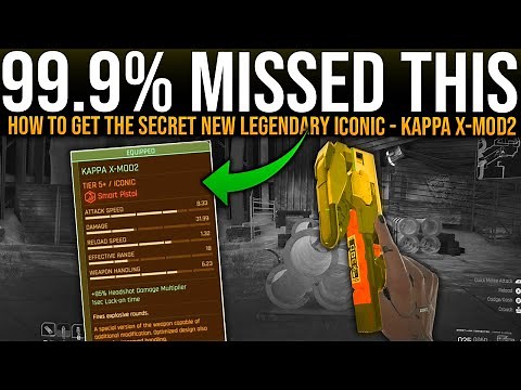 99% of Player MISSED This NEW SECRET LEGENDARY ICONIC - Kappa X-MOD2 - How To Get - Cyberpunk 2077