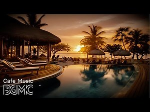 Hawaiian Beach Cafe Music: Tropical Instrumental Guitar Music at Beach Cafe Ambience