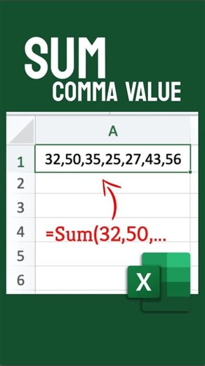 873K views · 7.4K reactions | How to sum data like this #reelviral #exceltips #exceltutorial #Excel | EasyOffice | Facebook
