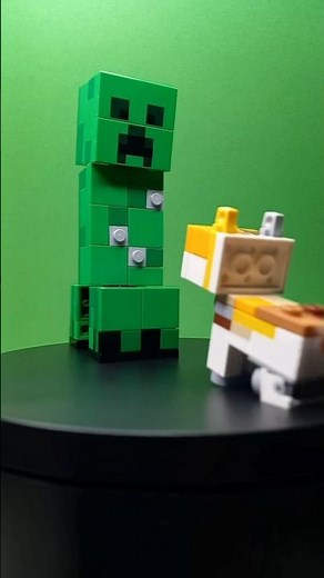 💣 Lego Minecraft Creeper Tutorial Ideas #LEGO #minecraft #creeper #LegoIdeas #MinecraftBuilds