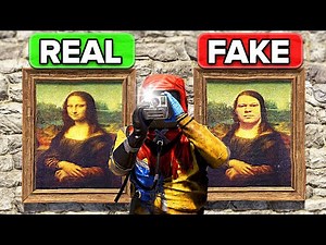 I Opened A FAKE Art Gallery In A Rust Event...
