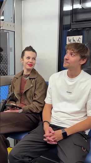 She was NOT ready for this subway prank 🤣 #AlexEasy #Subway #Pranks