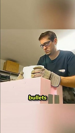 Frozen Water Bullet Fired (This Actually Works) #shorts #experiment