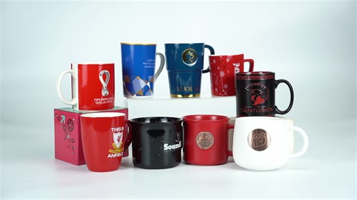 Custom Factory Stackable Mug Set Coffee Mugs Blank Custom Stacked Mug