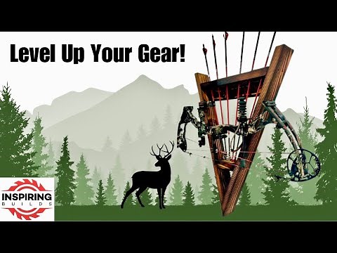 Build Your OWN Bow and Arrow Display Rack Today!