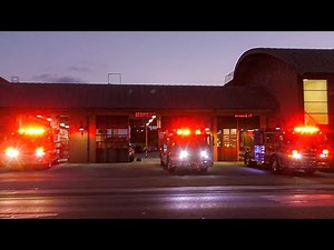 LAFD Task Force 64 Responding