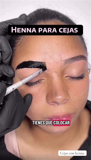 Cejas con henna✅ truco para no manchar 💖 #cejasconhenna #hennadesign #brows #browstutorial #cejas