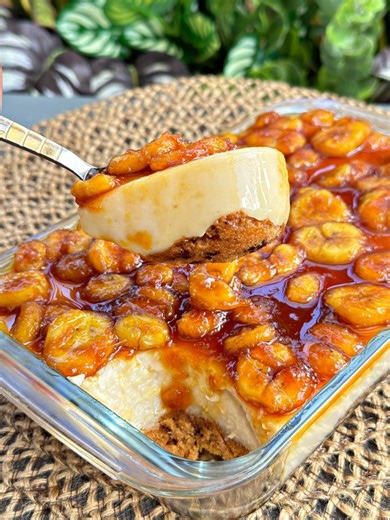 No Egg No Oven Banana Cake Pudding | Dessert By Kaye'J Channel