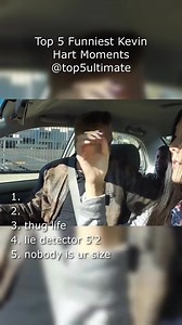 36K views · 933 reactions | Top 5 Funniest Kevin Hart Moments!!  #top5 #kevinhart #funnymoments | Top5 Ultimate | Facebook