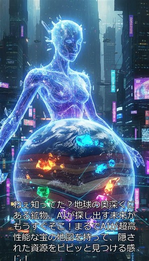 AIが宝探し！？地球の資源を賢く使う未来技術！ #Shorts