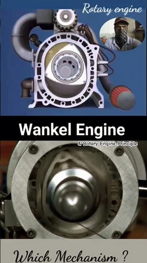 Wankel Engine and Rotary Engine Principle