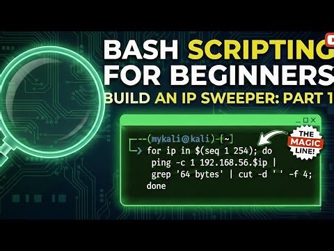 Bash Scripting for Beginners: Build an IP Sweeper Part One