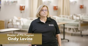 1.6K views · 35 reactions | Cindy Lavine talks about how the PTA program leads to fulfilling careers for our WC graduates. Learn more at https://bit.ly/3yfzo3H | Weatherford College | Facebook