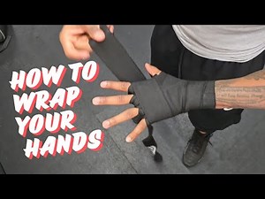 2 Easy Ways To Wrap Your Hands For Boxing