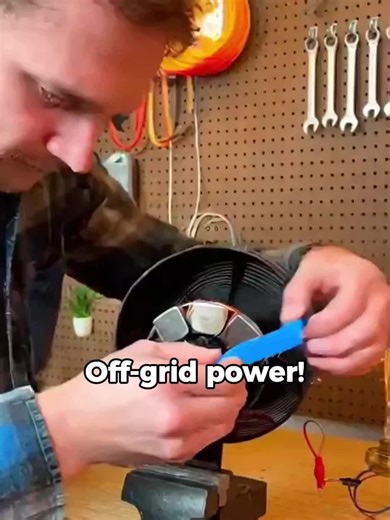 Save Big On Bills — Make A Backyard Power Generator From Scrap, Proven & Easy! ⚡ Click Link In Bio #DIY #LifeHacks #SaveMoney #HomeImprovement #HomeHacks #Sustainability #GreenEnergy #RenewableEnergy #OffGrid #EnergySavings #BackyardDIY #Upcycle #HomemadeGenerator