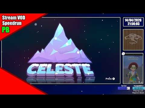 Celeste - Any% two full runs and PB of 45:22 RTA (0:41:58.652 [IGT] )