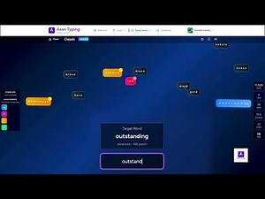 Words Fall Typing Game | Fun Fast Typing Game on AsanTyping.com